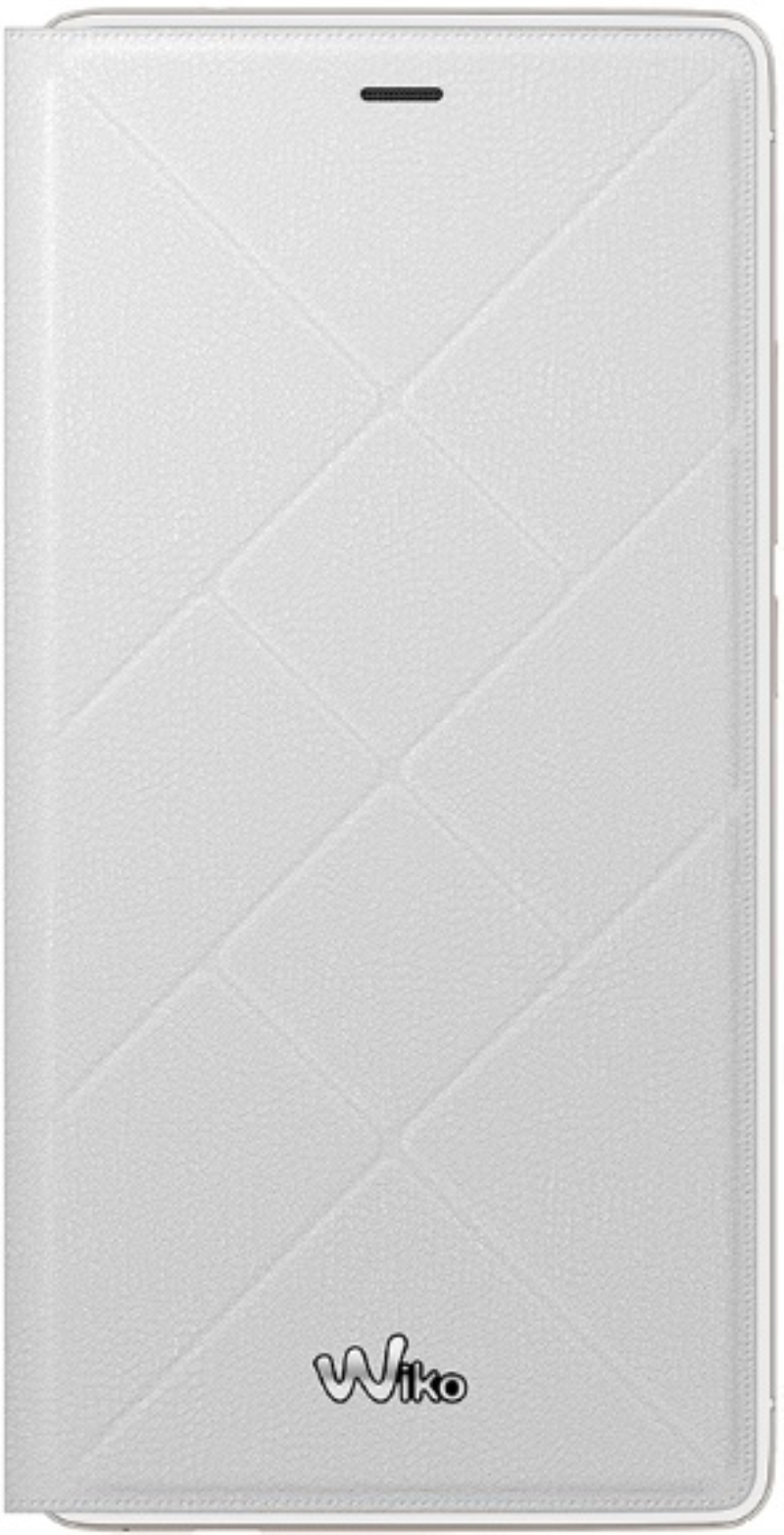 WIKO Custodia cover a libro Jetlines per Wiko Fever bianco